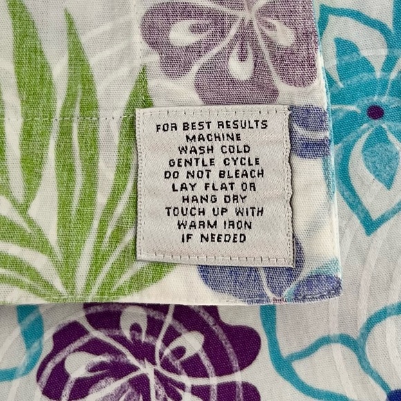 Peter Millar Blue and Green Floral Tunic - Picture 4 of 6